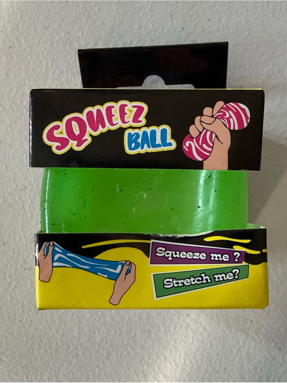 Squeez Ball Kids Stress Toy - Green